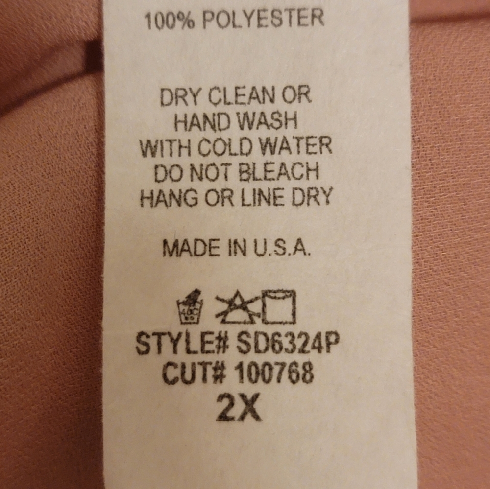 Fsl Apparel Mauve Plus Size Layered Perfection Ma… - image 8